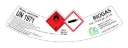 Label-Biogasflasche